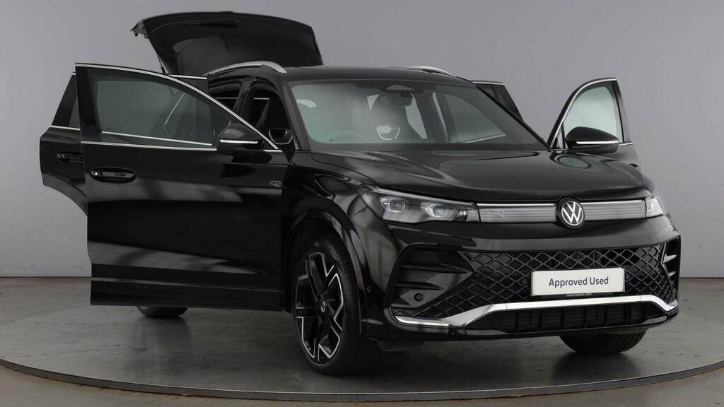 Volkswagen Tiguan Etsi Mhev R-line Dsg Euro 6 5-Door WR75ZWU Black #5