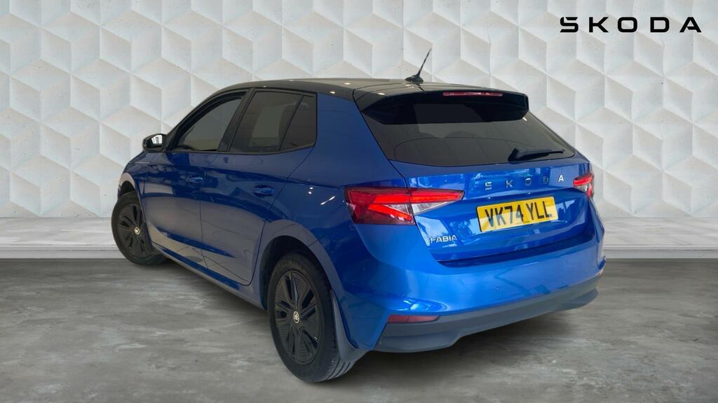 Skoda Fabia 1.0 Tsi Design Edition Euro 6 5-Door VK74YLL Blue #2
