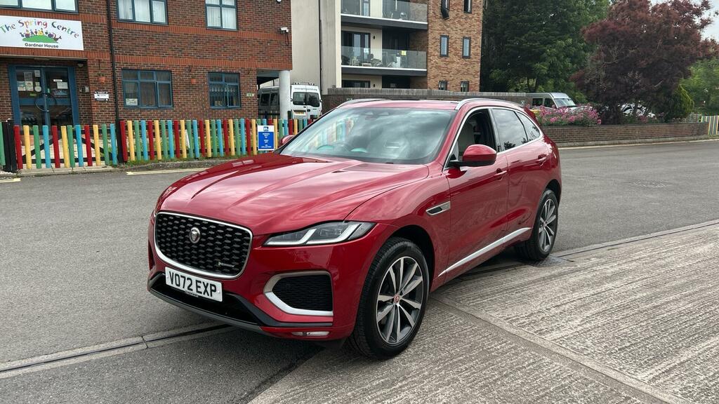 Jaguar F-Pace 2.0 D200 Mhev R-dynamic Hse Euro 6 5-Door VO72EXP Red #6