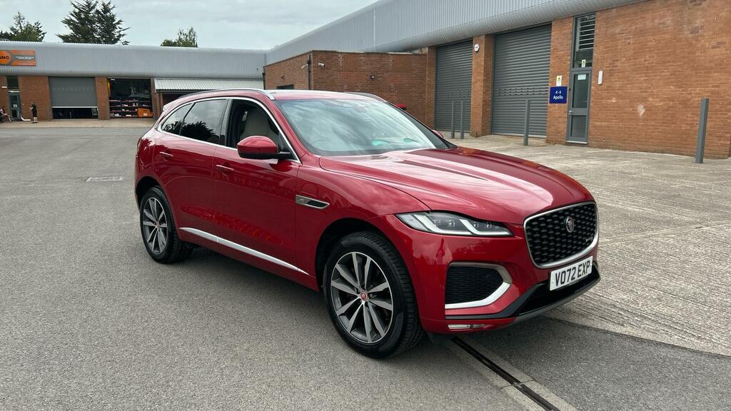 Jaguar F-Pace 2.0 D200 Mhev R-dynamic Hse Euro 6 5-Door VO72EXP Red #5