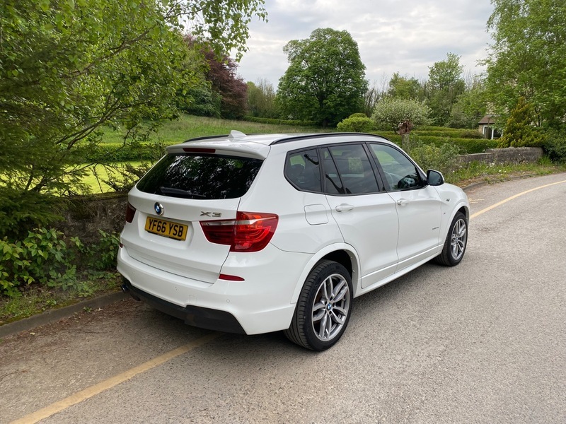BMW X3 2.0 20D M Sport YF66YSB White #6