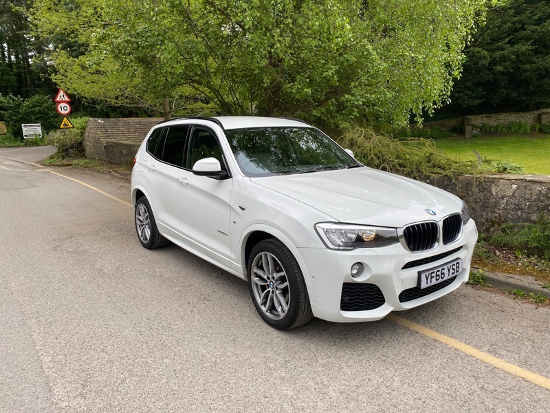BMW X3 2.0 20D M Sport YF66YSB White #3