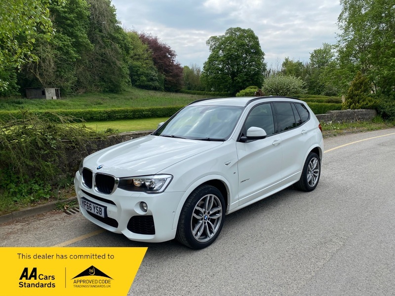 BMW X3 2.0 20D M Sport White
