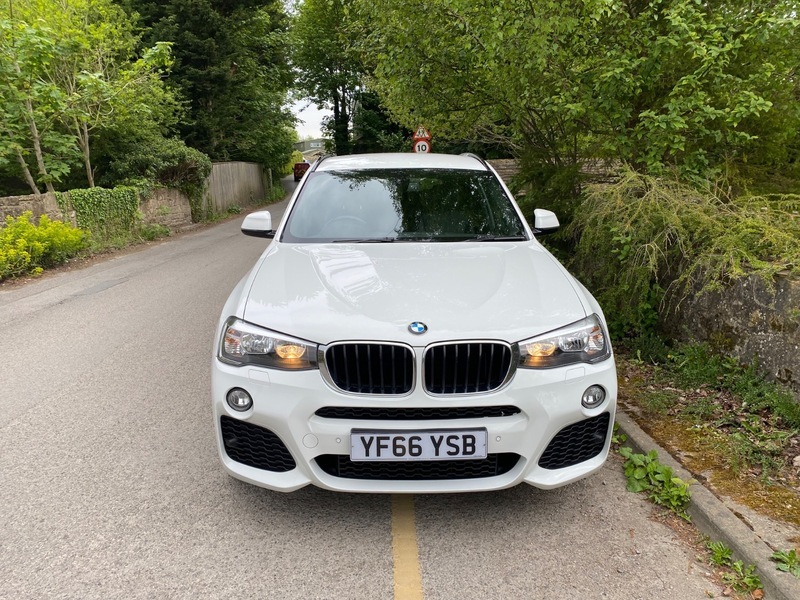 BMW X3 2.0 20D M Sport YF66YSB White #2