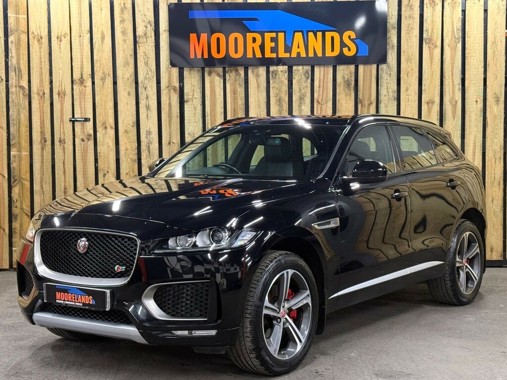 Jaguar F-Pace 3.0 V6 S Awd Euro 6 Ss Black #4