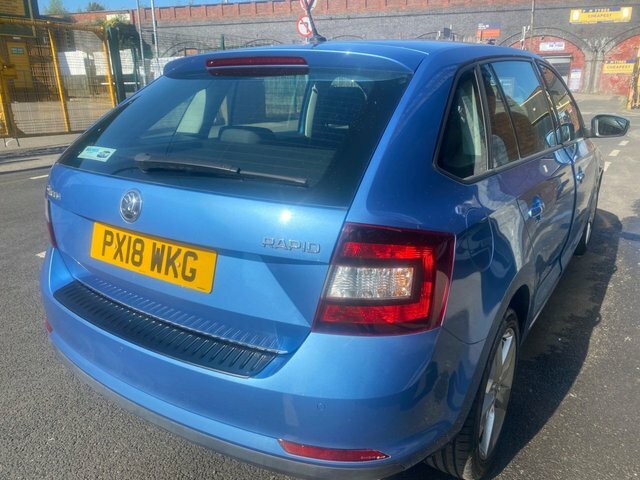 Skoda Rapid Spaceback 1.0 Tsi Se Tech PX18WKG Blue #5
