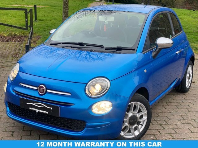 Fiat 500 1.2 Mirror Hatchback Blue