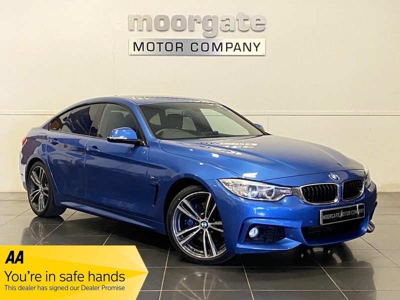 BMW 4 Series Gran Coupe 420I M Sport Gran Blue