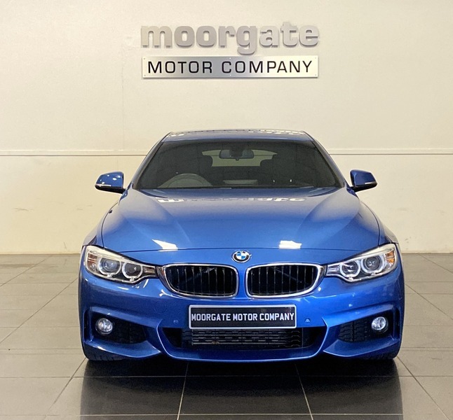 BMW 4 Series Gran Coupe 420I M Sport Gran AF65TVN Blue #3
