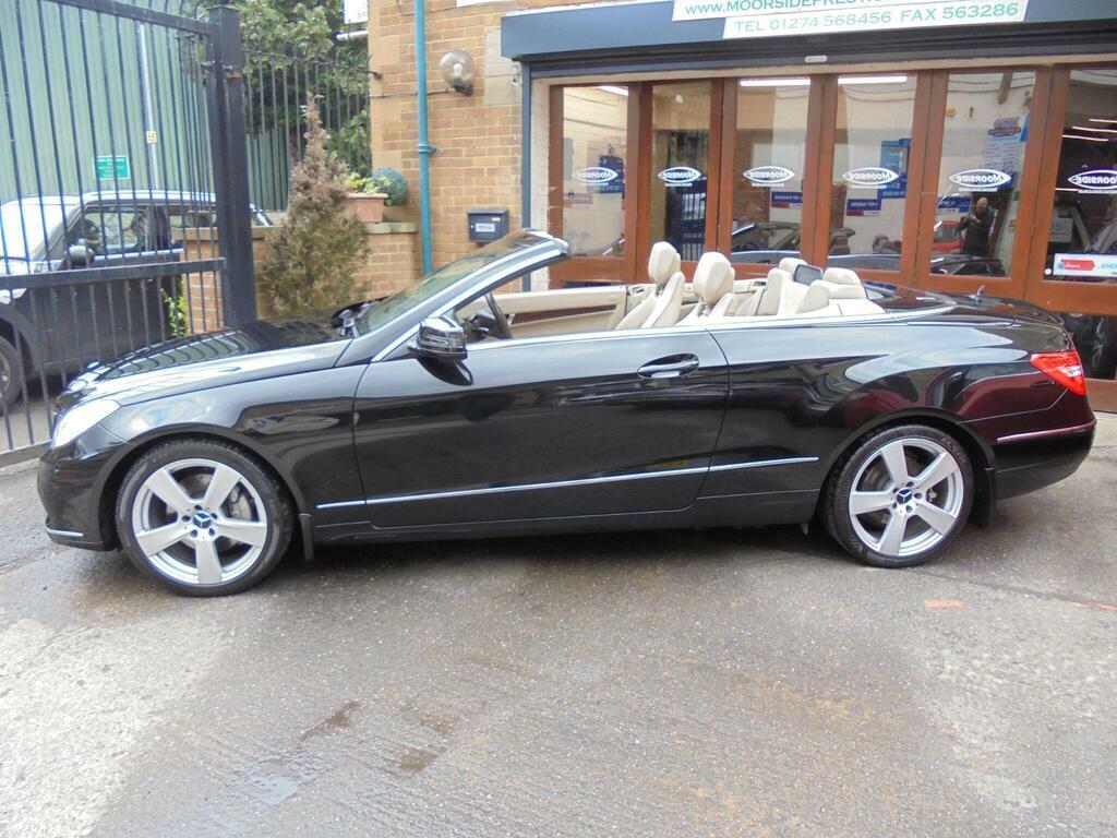 Mercedes-Benz E Class 3.0 E350 Cdi V6 Blueefficiency Se Cabriolet G-tron Black #2
