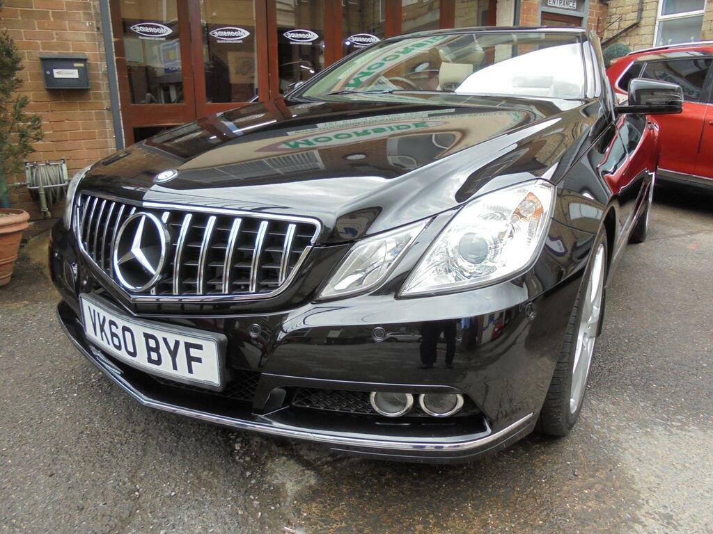 Mercedes-Benz E Class 3.0 E350 Cdi V6 Blueefficiency Se Cabriolet G-tron Black #5