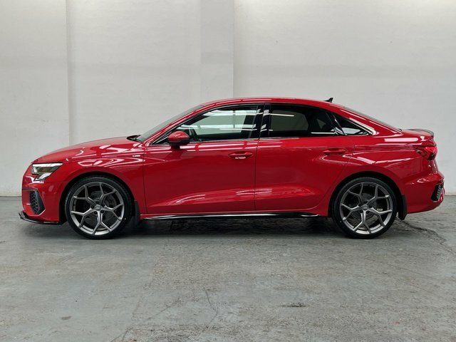 Audi A3 1.0 Tfsi 30 S Line Saloon Euro 6 HG22PHF Red #4