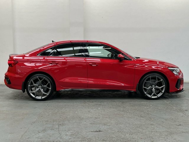 Audi A3 1.0 Tfsi 30 S Line Saloon Euro 6 HG22PHF Red #2