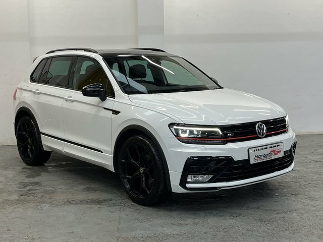 Volkswagen Tiguan 2.0 Tdi Bluemotion Tech R-line Suv Manu KY17DFP White #3
