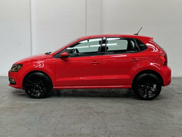 Volkswagen Polo Match 1.2 Tsi Dsg LMZ3590 Red #4