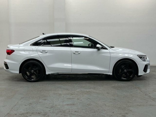 Audi A3 1.0 Tfsi 30 S Line Saloon Euro 6 KY22JUU White #2