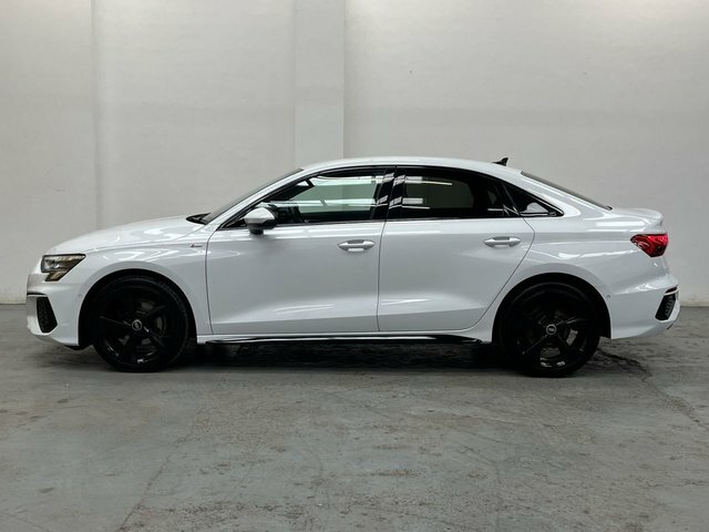 Audi A3 1.0 Tfsi 30 S Line Saloon Euro 6 KY22JUU White #4