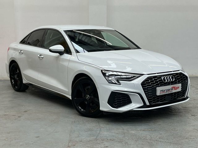 Audi A3 1.0 Tfsi 30 S Line Saloon Euro 6 White