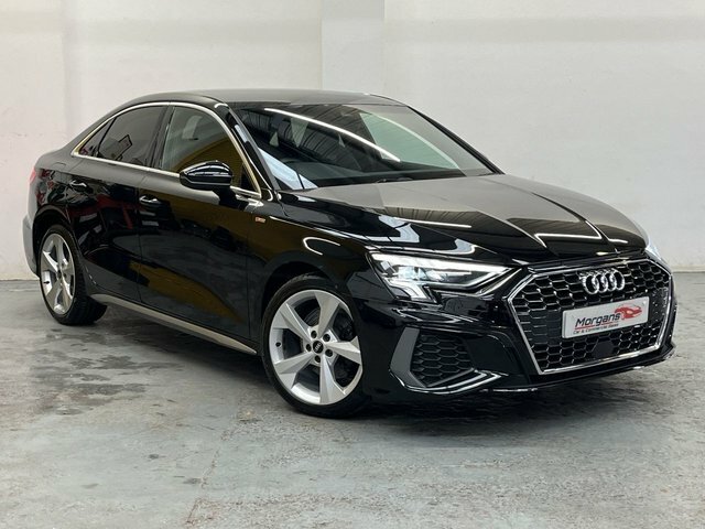 Audi A3 1.0 Tfsi 30 S Line Saloon S Tronic Euro Black