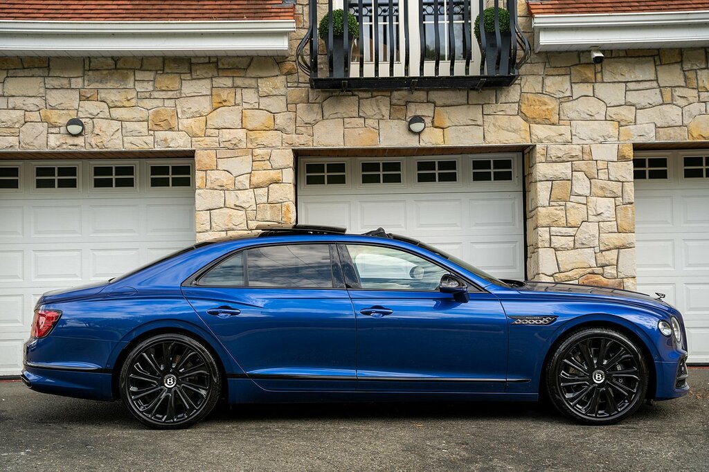 Bentley Flying Spur 2.9 Tfsi V6 Mulliner Saloon Plug-in Hyb DK23XLS Blue #4