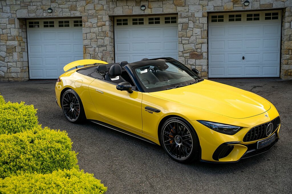 Mercedes-Benz SL Class Convertible White #100