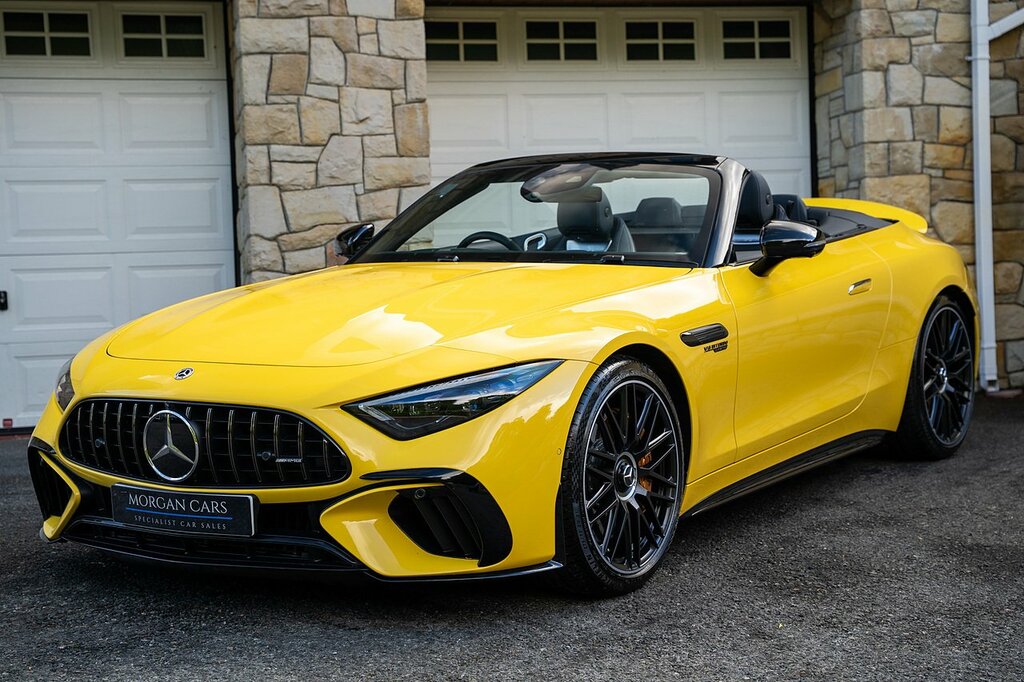 Mercedes-Benz SL Class Convertible White #41