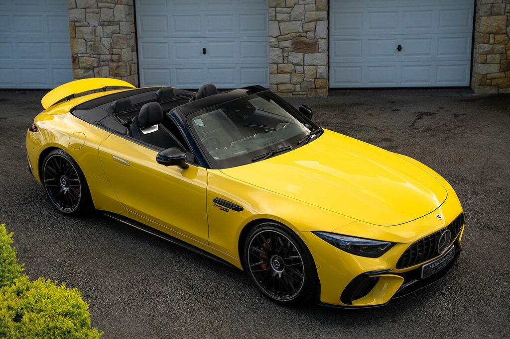 Mercedes-Benz SL Class Convertible White #98