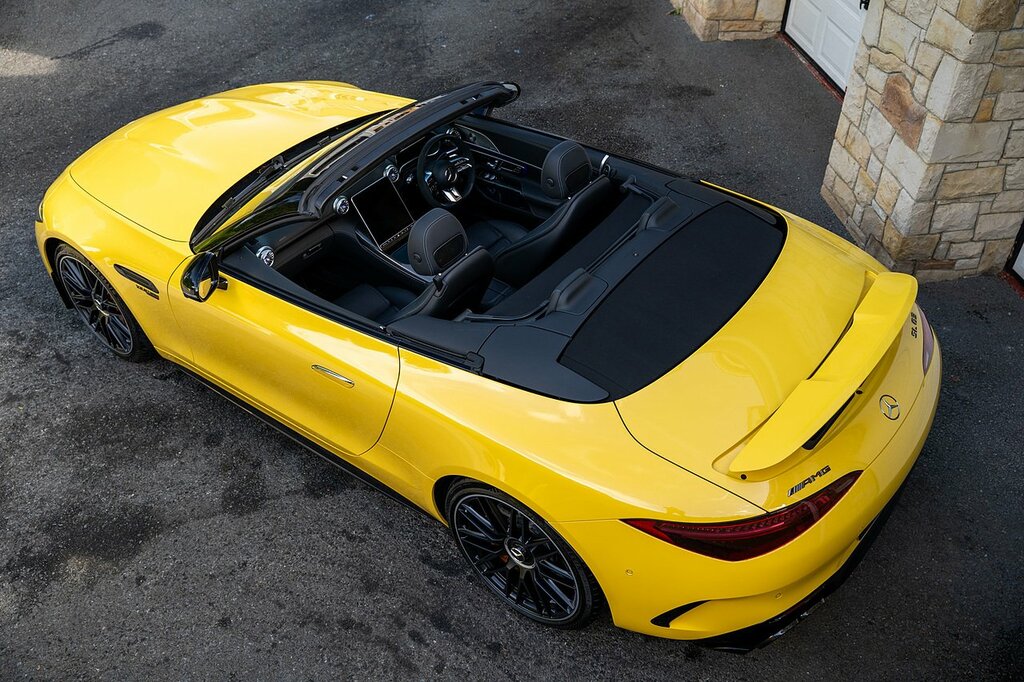 Mercedes-Benz SL Class Convertible White #44