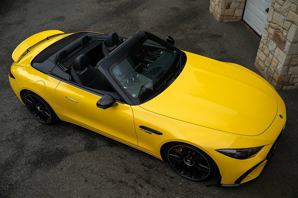Mercedes-Benz SL Class Convertible White #22