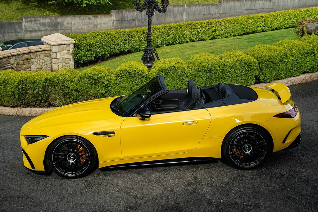 Mercedes-Benz SL Class Convertible White #97