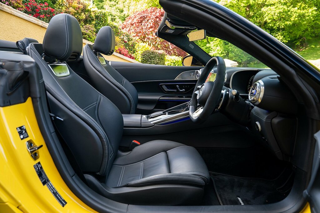 Mercedes-Benz SL Class Convertible White #48