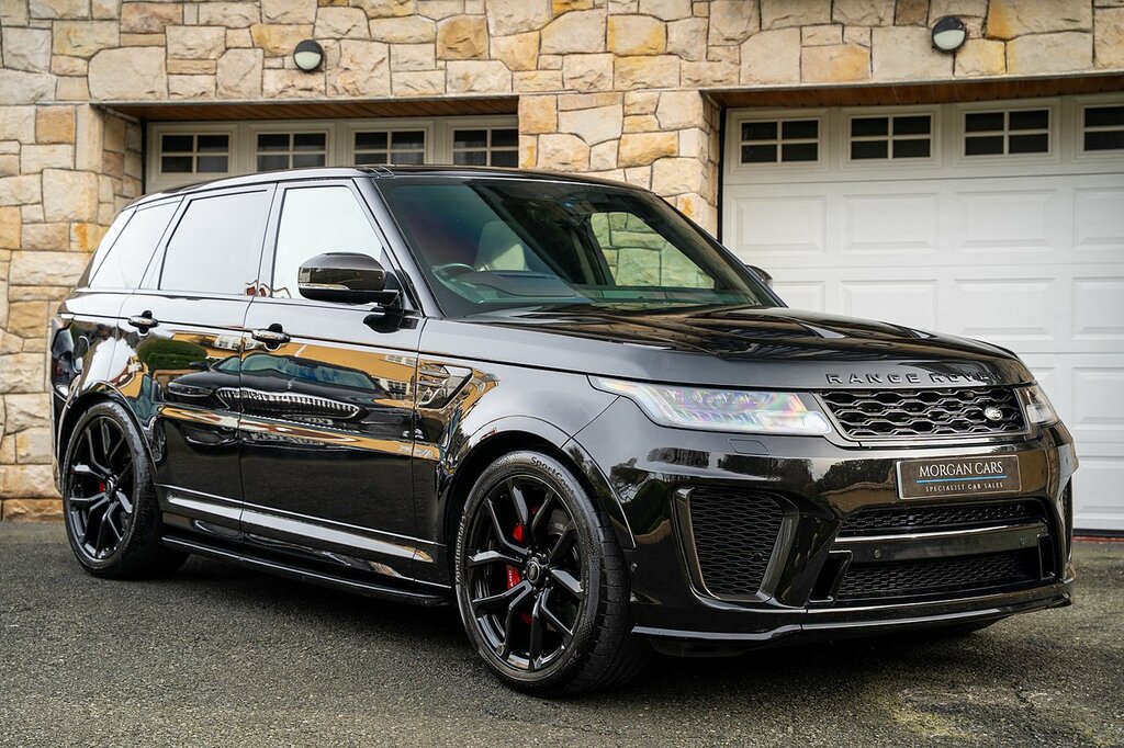 Land Rover Range Rover Sport 5.0 P575 V8 Gpf Svr Suv 4Wd Euro 6 Black