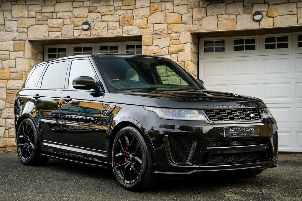Land Rover Range Rover Sport 5.0 P575 V8 Gpf Svr Suv 4Wd Euro 6 UIB114 Black