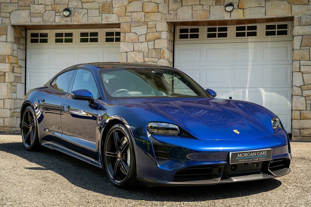 Porsche Taycan Performance Plus 93.4Kwh 4S Saloon Au Blue