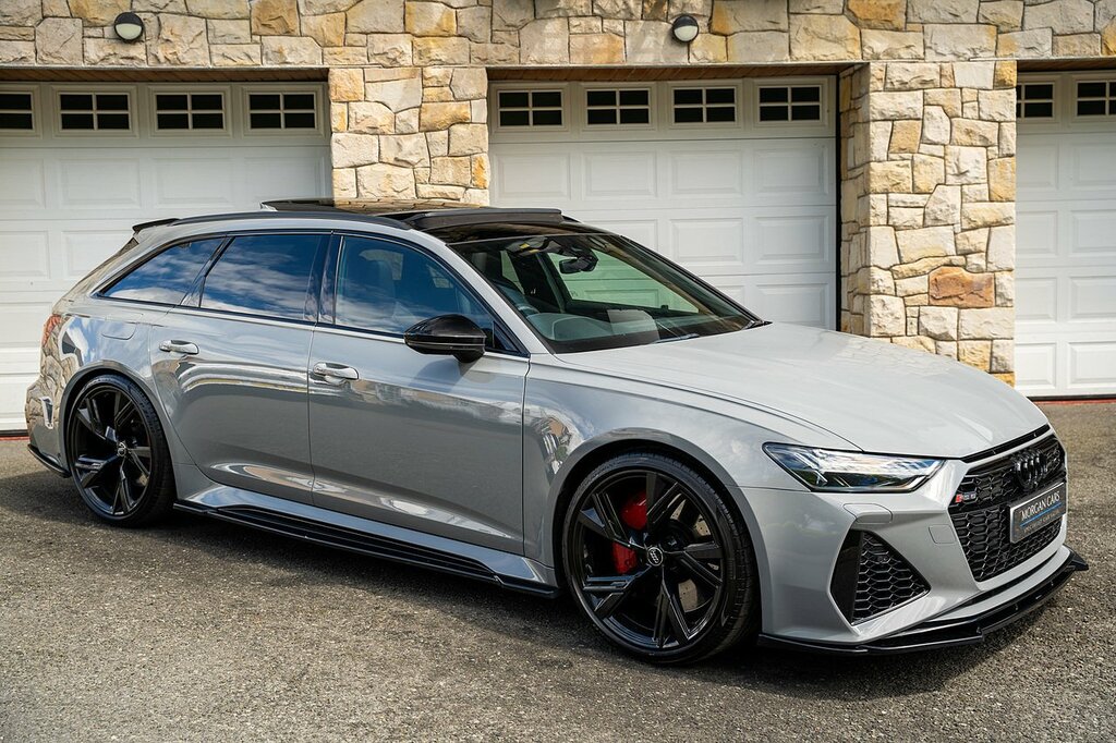 Audi RS6 Avant 4.0 Tfsi V8 Launch Edition Estate Tiptr Grey #3