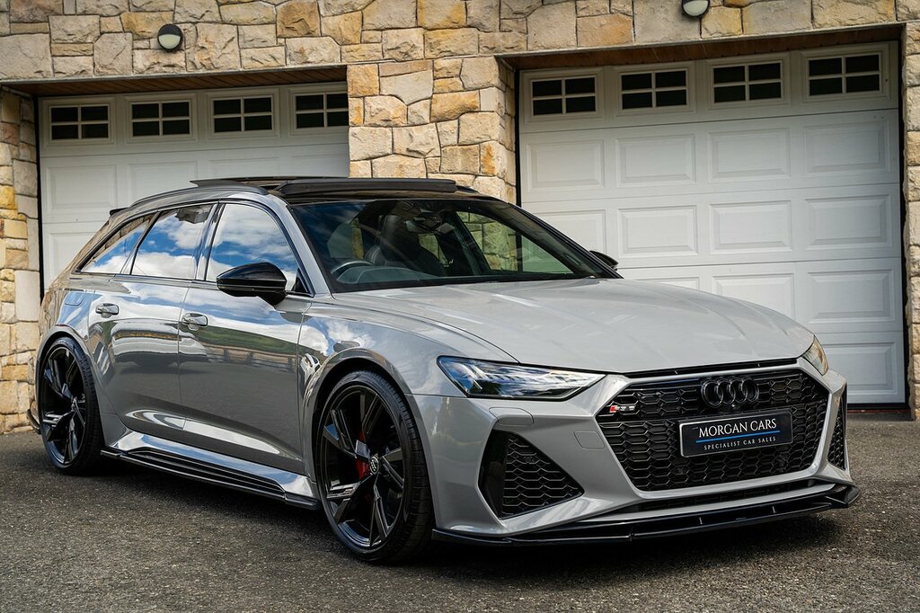 Audi RS6 Avant 4.0 Tfsi V8 Launch Edition Estate Tiptr Grey #2