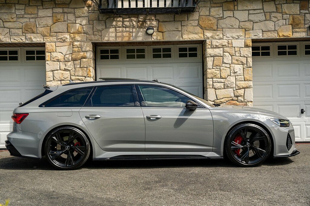 Audi RS6 Avant 4.0 Tfsi V8 Launch Edition Estate Tiptr Grey #4