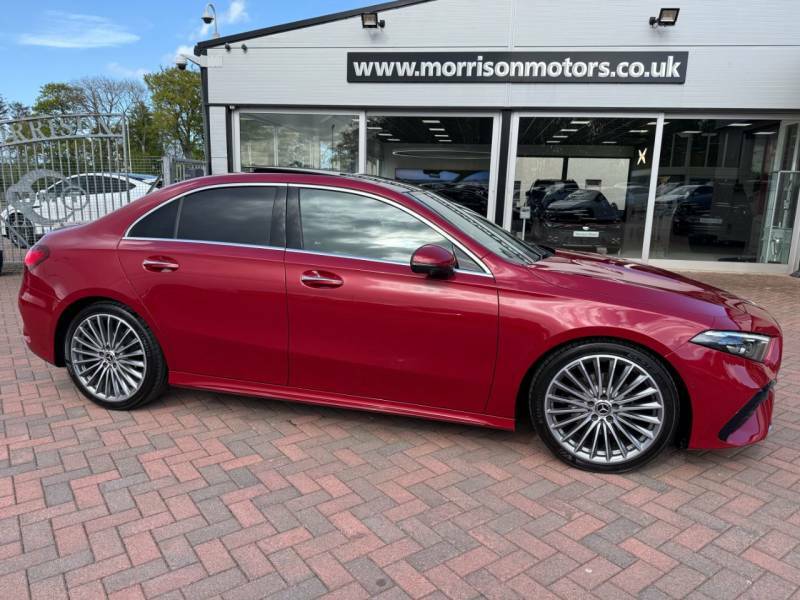 Mercedes-Benz A Class A180 Amg Line Premium Plus Saloon - 2023 23 Red