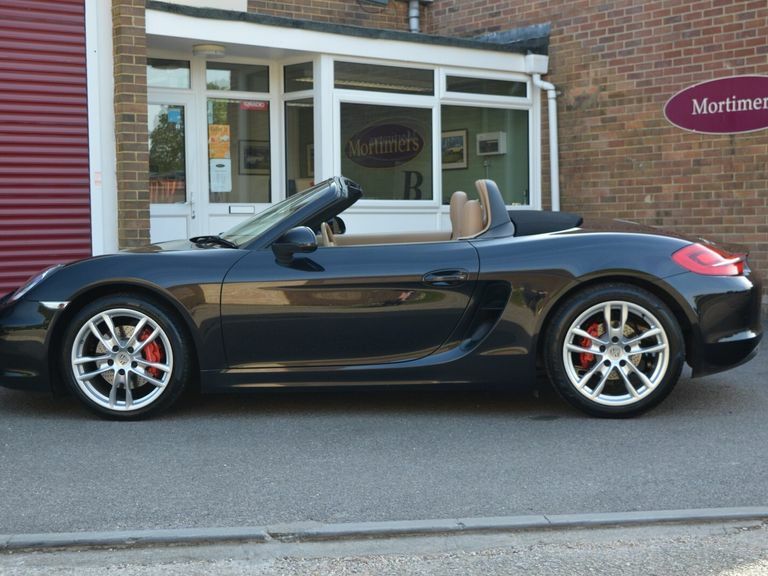 Porsche Boxster 3.4 S 981 Black #6