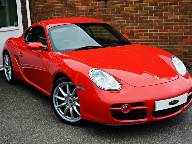 Porsche Cayman Coupe White #9