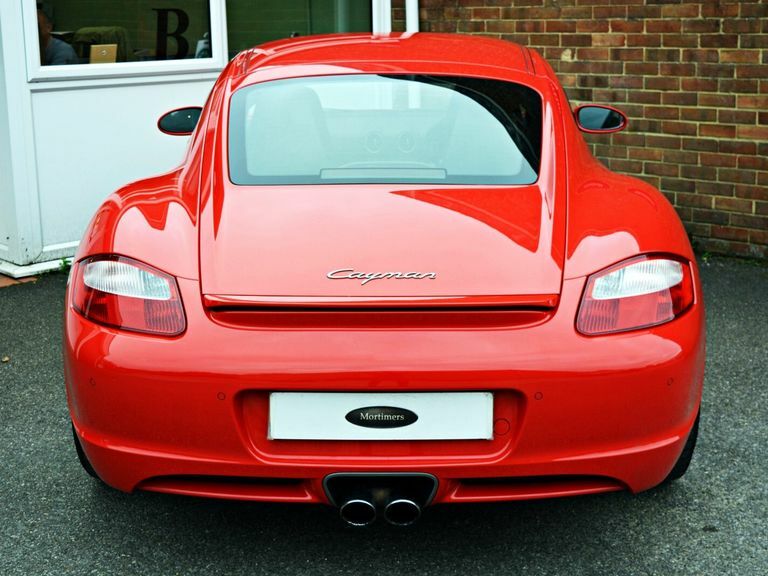 Porsche Cayman Coupe White #12