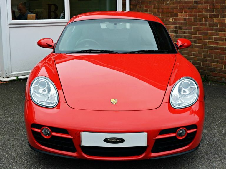 Porsche Cayman Coupe White #11