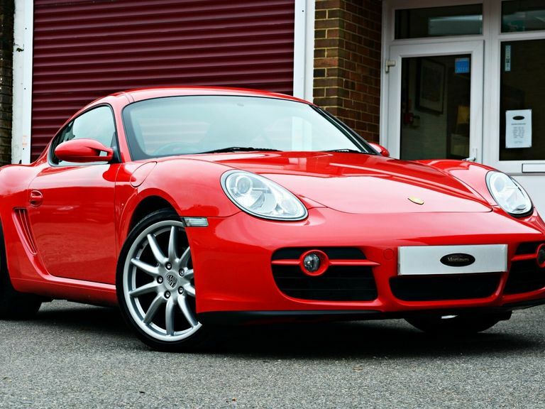Porsche Cayman 2.7 Manual Red