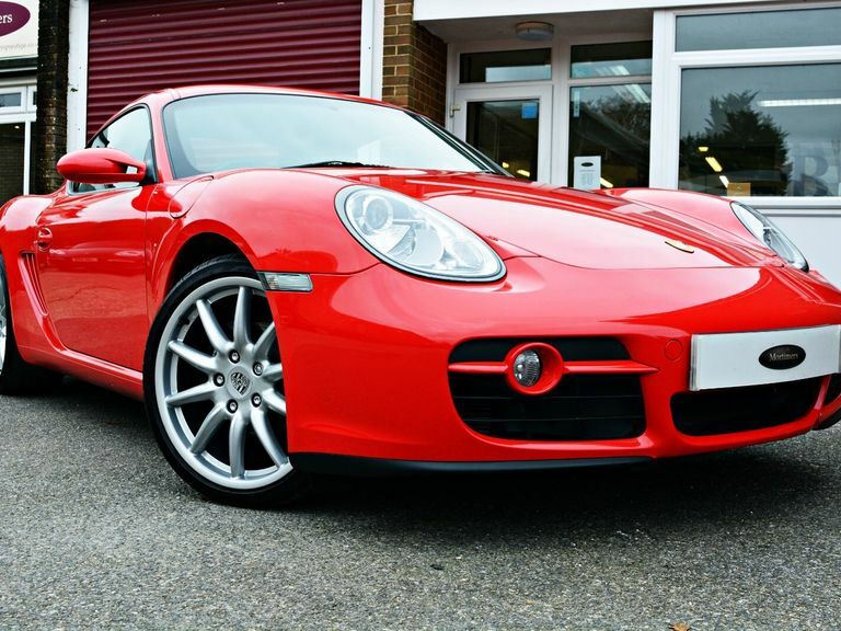 Porsche Cayman Coupe White #13