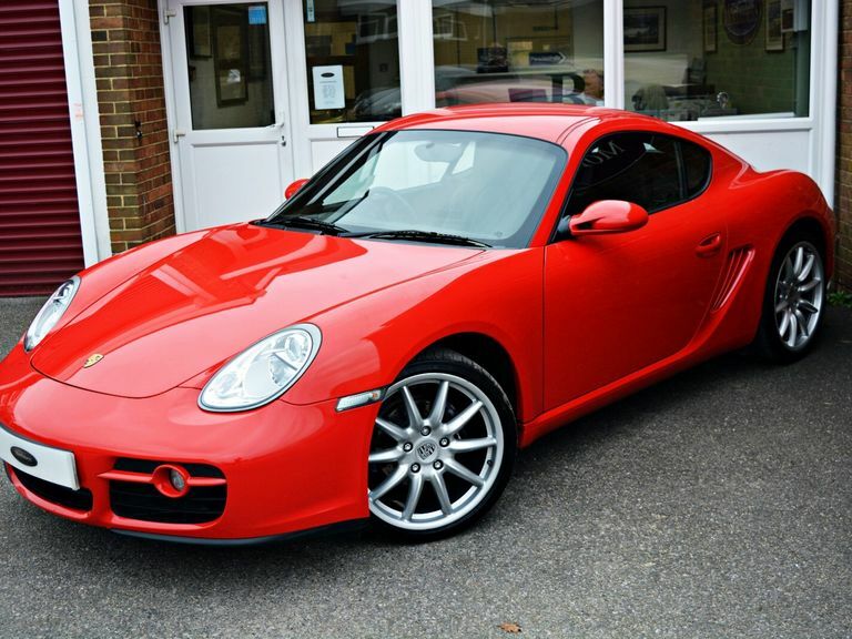Porsche Cayman Coupe White #10