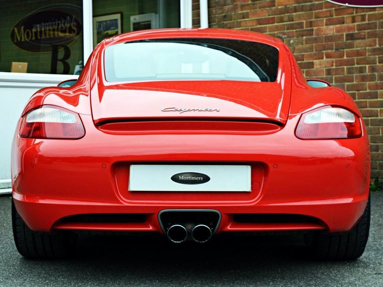Porsche Cayman Coupe White #8