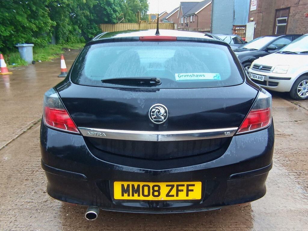 Vauxhall Astra 1.6I 16V Sxi Sport Hatch MM08ZFF Black #6