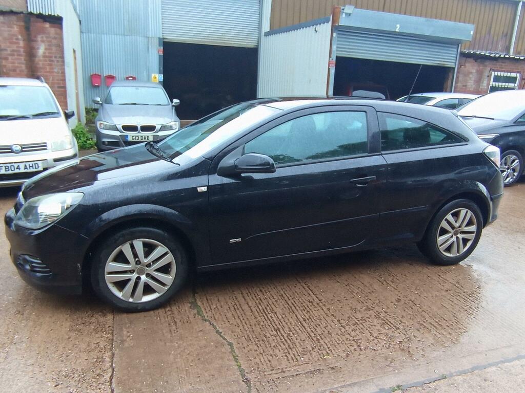 Vauxhall Astra 1.6I 16V Sxi Sport Hatch MM08ZFF Black #4