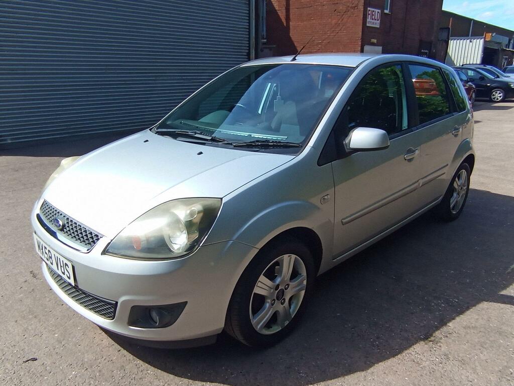 Ford Fiesta 1.25 Zetec Climate MX58VUS Silver #3