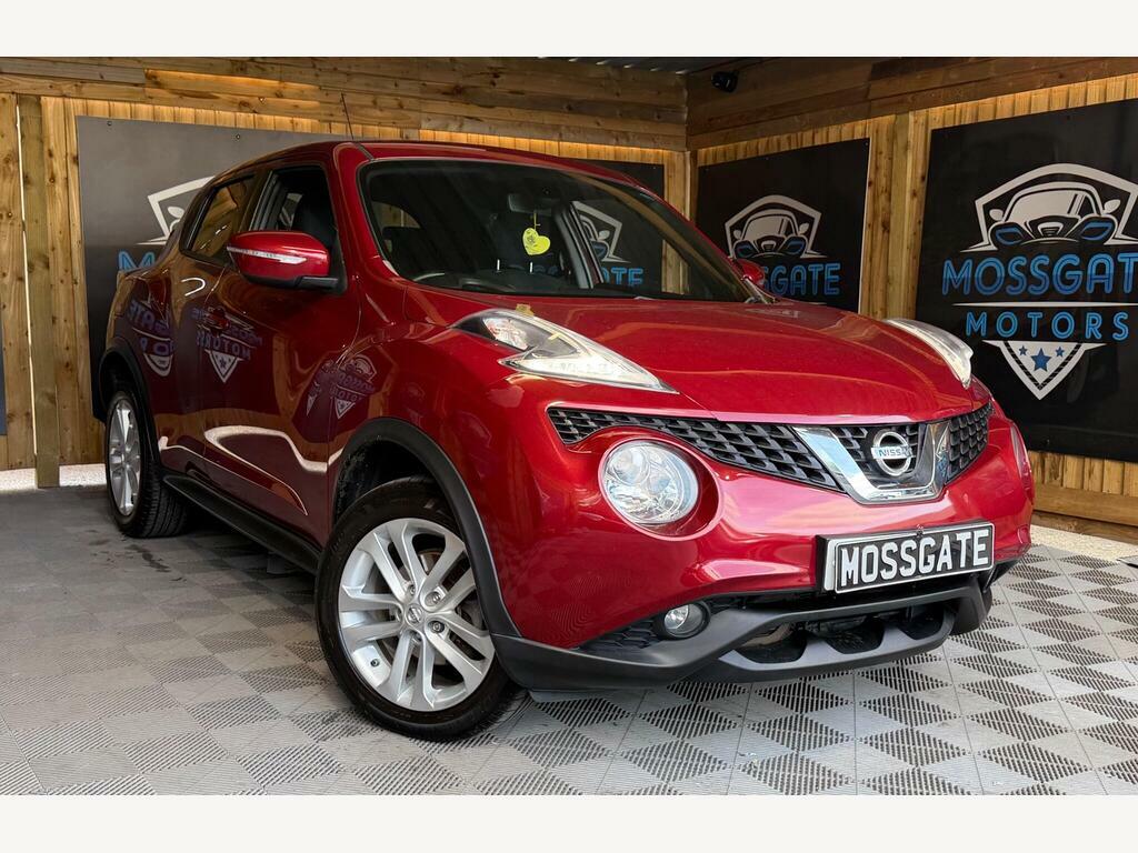 Nissan Juke 1.6 N-connecta Xtron Euro 6 Red #5